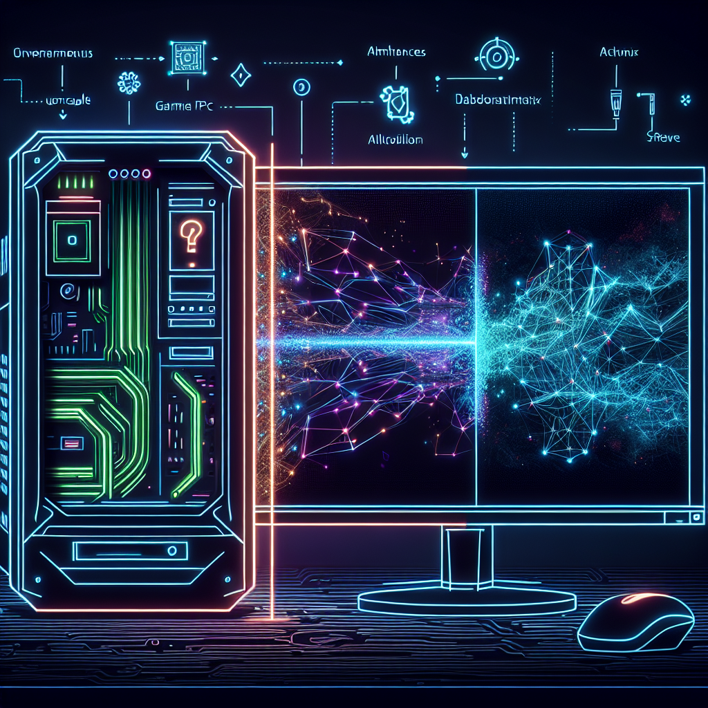 How do gaming PCs handle AI-enhanced upscaling technologies?