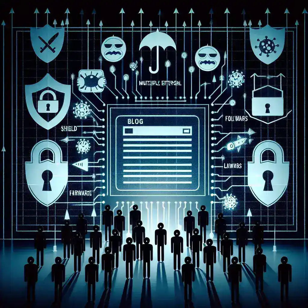 How do I protect my blog from hacking and malware?