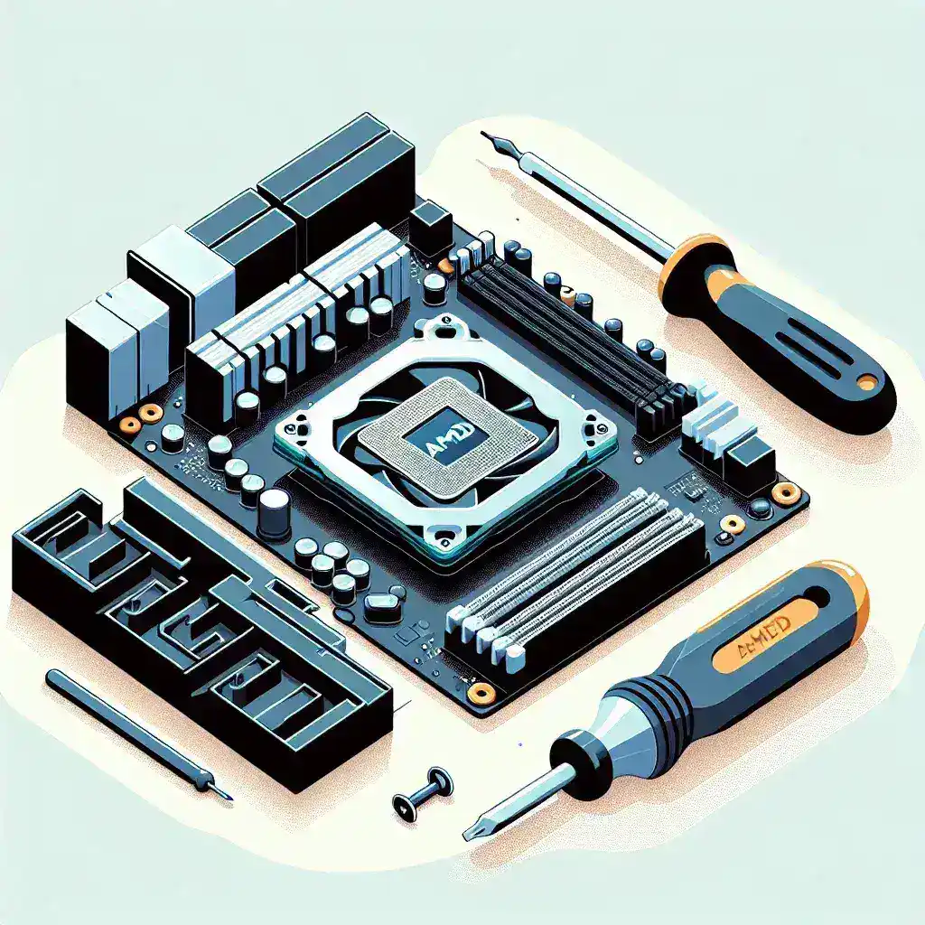 How to Install a CPU Cooler in an AMD Motherboard?